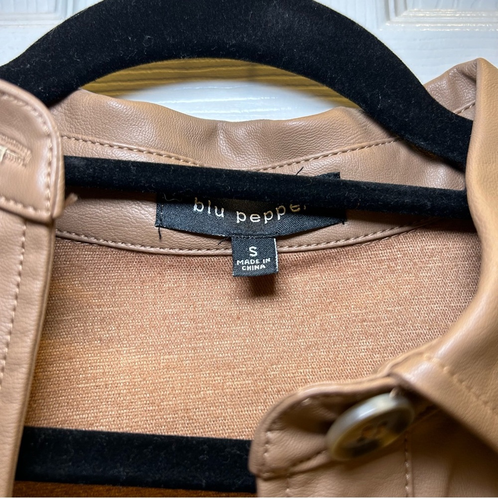 Blu Pepper Leather Jacket - image 2